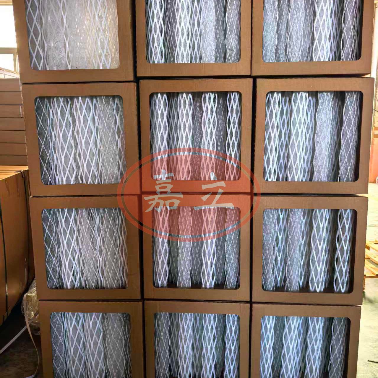 保亭3D柱型漆雾过滤收集器